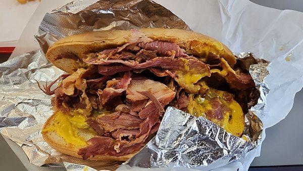 2. Pastrami Sandwich Combo