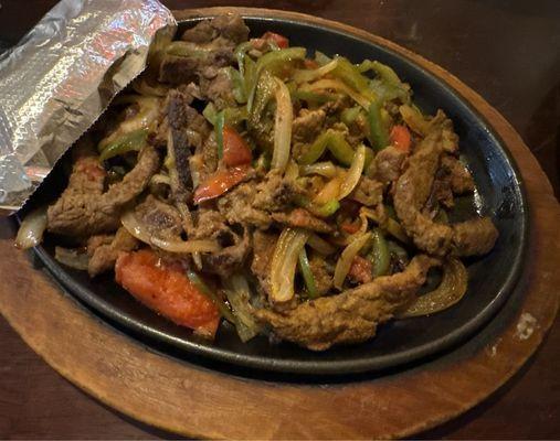 Steak Fajitas