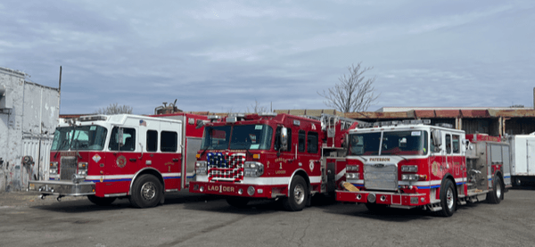 Fire truck, fire truck, fire truck.  Thank you for your business Paterson & Passaic Fire Departments!