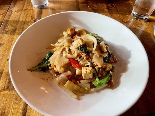 Drunken Man Noodles with Tofu and Vegetables