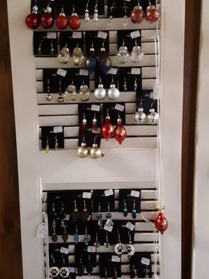 Even a selection of earrings.