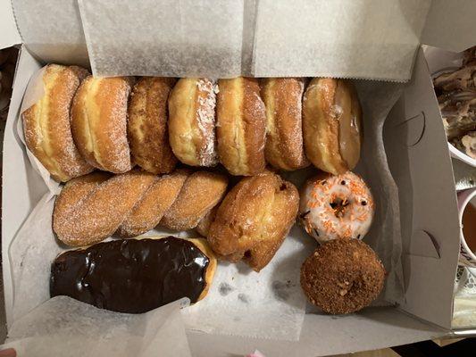 Assorted donuts, so sweet and so yummy