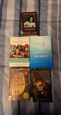 Some books I have found here