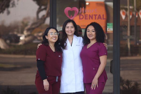 Dr. Tran and her friendly team.
  #family dentist
  #cosmetic dentist
  #invisalign
  #implant dentist
 #best general dentist