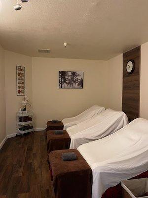 Foot treatment Room for foot reflexology massage