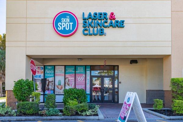 Our med spa is conveniently next to Ross in the Coral Pointe Shopping Center.