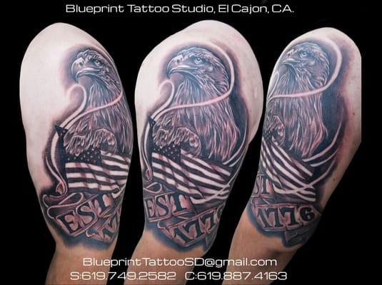 For appointments call or text 619-971-1717 or email: BlueprintTattooSD@gmail.com