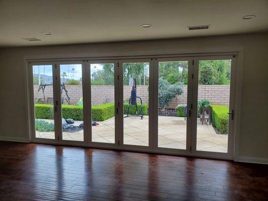 Bifold door installation