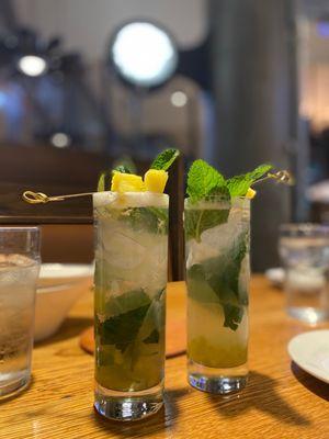 Pineapple mojito