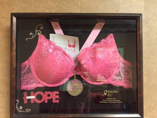 Put On Your Pink Bra For Hope - 2017