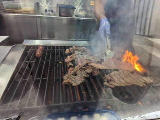 Smokiest carne asada!