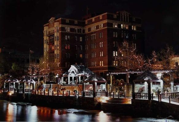 Riverside Artist Lofts at Night