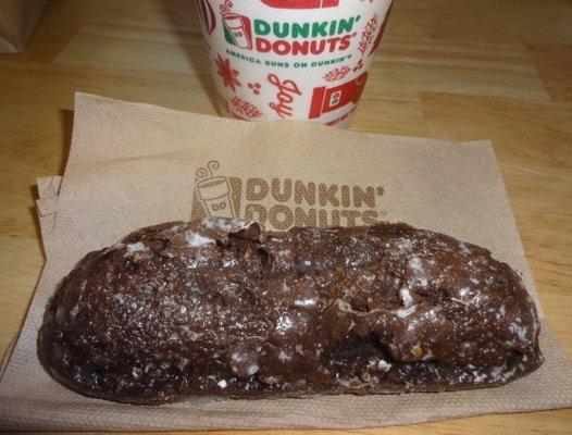 My favorite donut at D&D -- the chocolate stick !