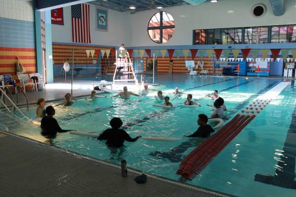 Water Aerobics class