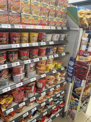 Premium ramen bowl selection