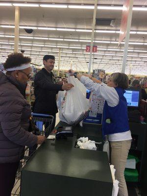 Aunt and Uncle at our favorite store