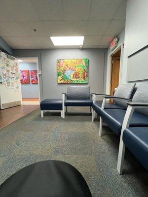 Waiting room and seating area