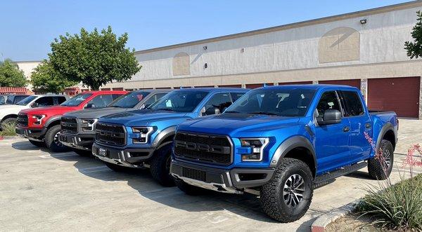 2020 Ford F-150 Raptors