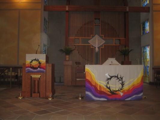 The START of Maundy Thursday during Passion Week.