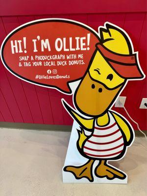 Ollie the mascot