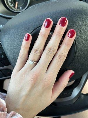 Gel manicure