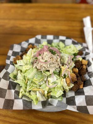 Smoked turkey salad