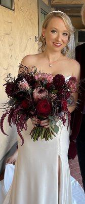 My daughter's bouquet. Fabulous!