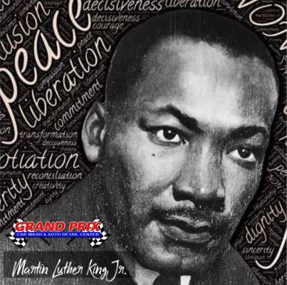 Happy Martin Luther King Jr. Day 
January 16th -
$2 OFF All Express Washes
ALL DAY