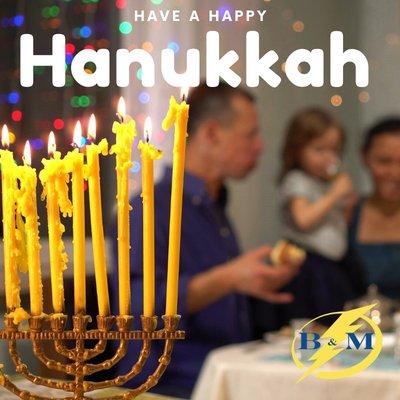 Wishing you a Hanukkah filled with light and love!