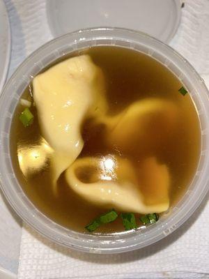 Wonton soup