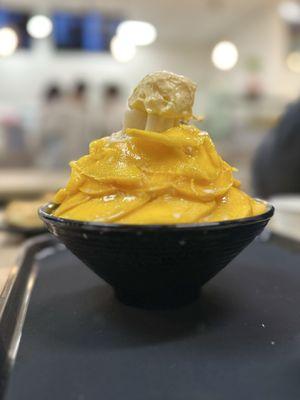 Mango Bingsu - easily shareable among 2-4 people