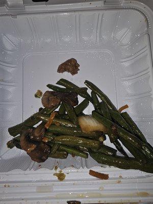 HORRIBLE DON'T ORDER THE GREEN BEANS AND CHICKEN