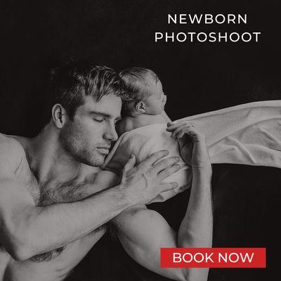 Newborn in home session