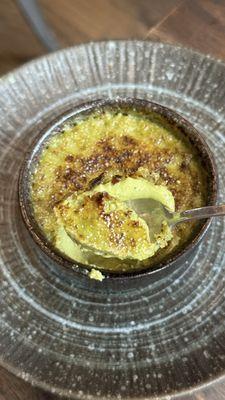 Matcha creme brulee