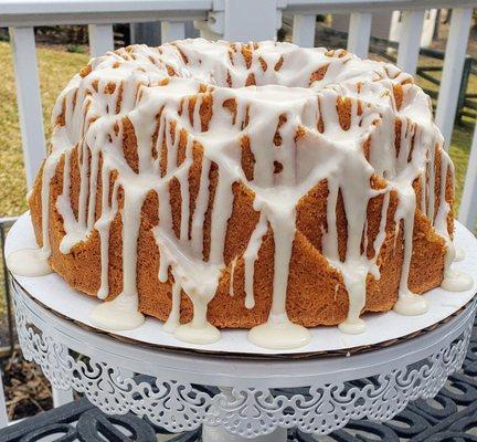 Glazed Lemon Pound Cake