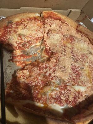 Deep Dish Cheese Pizza