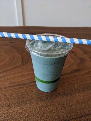 My Blue Majik smoothie.