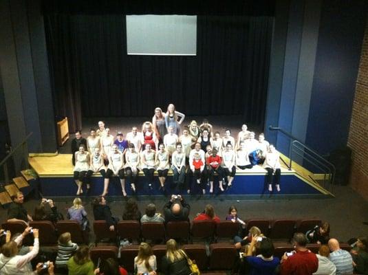 The cast of "Sunny with a Chance of Rapture" at the Guild Theater in Sacramento