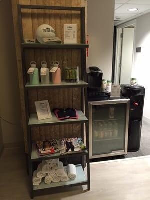 Items for sale, including coffee!