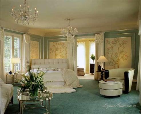 Art Deco Chinoiserie Bedroom