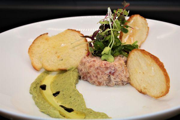 Tuna Tartare close up