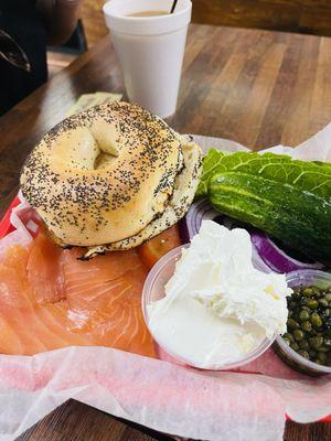 Bagel With Nova or Lox