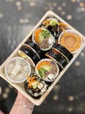 Bulgogi Beef Kimbap Roll