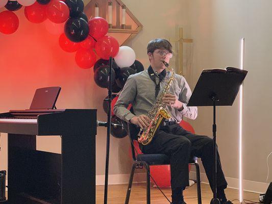 Saxophone Recital!