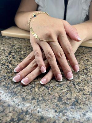 French gel mani