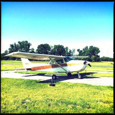 The Cessna I travelled with last time.