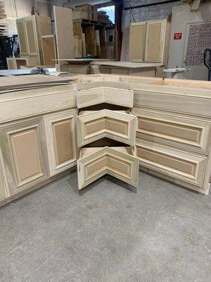 Custom Corner Drawers