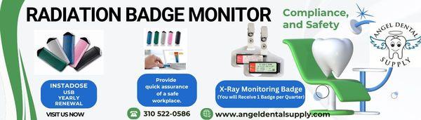 Radiation Badge Monitor