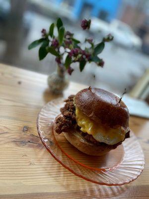 Fried Chicken Breakfast Sandwich