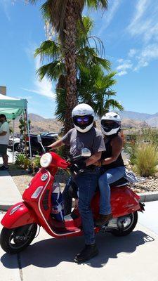 Winner's from our private event. Thank you for joining us #dtspalmsprings scooter love